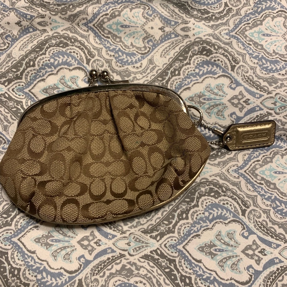 Coach coin purse